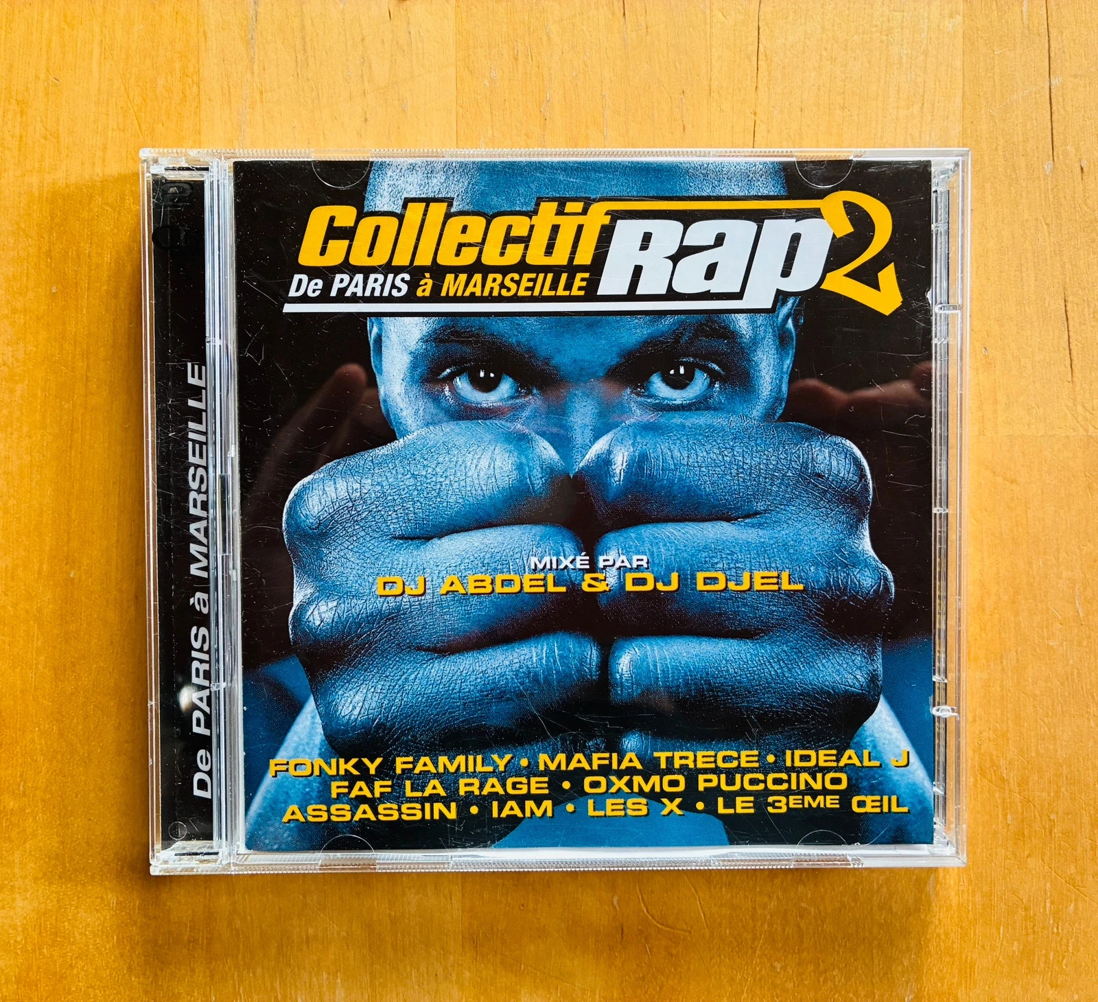 CD double compilation Collectif Rap 2: de Paris à Marseille.